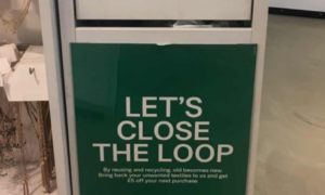 clothing collection bin monitoring management